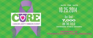 CURE Cancer Unity Ribbon Event