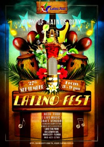 Latino Fest Flyer 2014